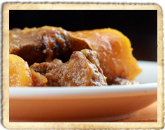 Spiced Lamb With Apricots