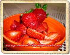 Strawberries In A Bowl