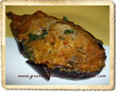 Stuffed Aubergines
