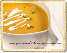 carrot corriander soup