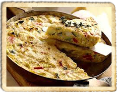 Potato And Red Pepper Frittata