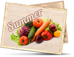 Summer in grandmas kitchen